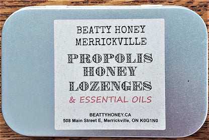 Propolis Honey Eucalyptus and Thyme Lozenges
